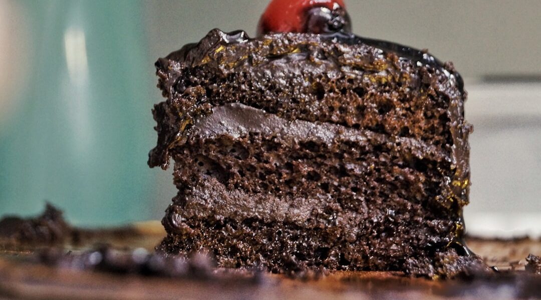 Bolo de Chocolate Simples e Fofinho