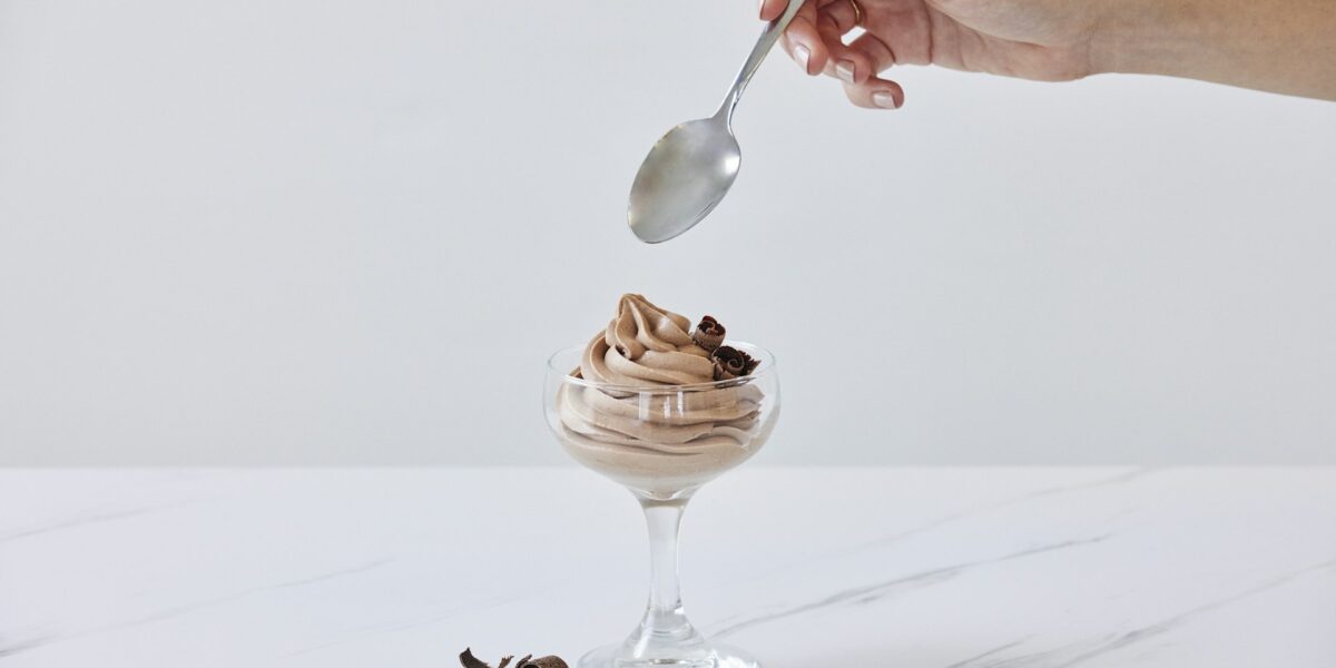 Mousse de Chocolate Cremosa e Aerada